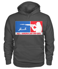 Load image into Gallery viewer, All American Infidel Hoodie