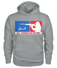 Load image into Gallery viewer, All American Infidel Hoodie
