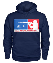 Load image into Gallery viewer, All American Infidel Hoodie