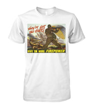 Load image into Gallery viewer, Army- They&#39;ve Got the Guts Tee  - Vintage
