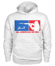 Load image into Gallery viewer, All American Infidel Hoodie
