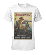 Load image into Gallery viewer, Ammunition Vintage War Poster Tee
