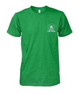Americans - Willing to Cross A Frozen River to Kill You(Image On Back)- Delaware- Short Sleeve
