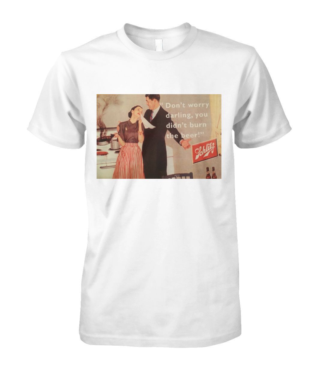 Schlitz Beer - Vintage Ads Unisex Cotton Tee