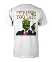 Load image into Gallery viewer, Black Rifle Company - Pepe Trump Shirt (Image on Back)
