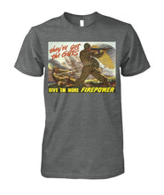 Load image into Gallery viewer, Army- They&#39;ve Got the Guts Tee  - Vintage
