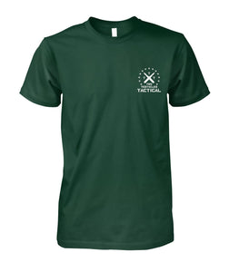 Americans - Willing to Cross A Frozen River to Kill You(Image On Back)- Delaware- Short Sleeve
