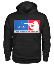 Load image into Gallery viewer, All American Infidel Hoodie
