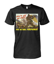 Load image into Gallery viewer, Army- They&#39;ve Got the Guts Tee  - Vintage
